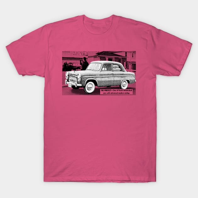 FORD PREFECT - brochure T-Shirt by Throwback Motors